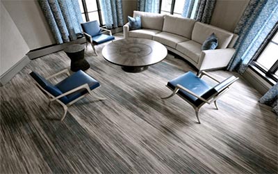 Innovative Carpet Flooring of Interior Concept