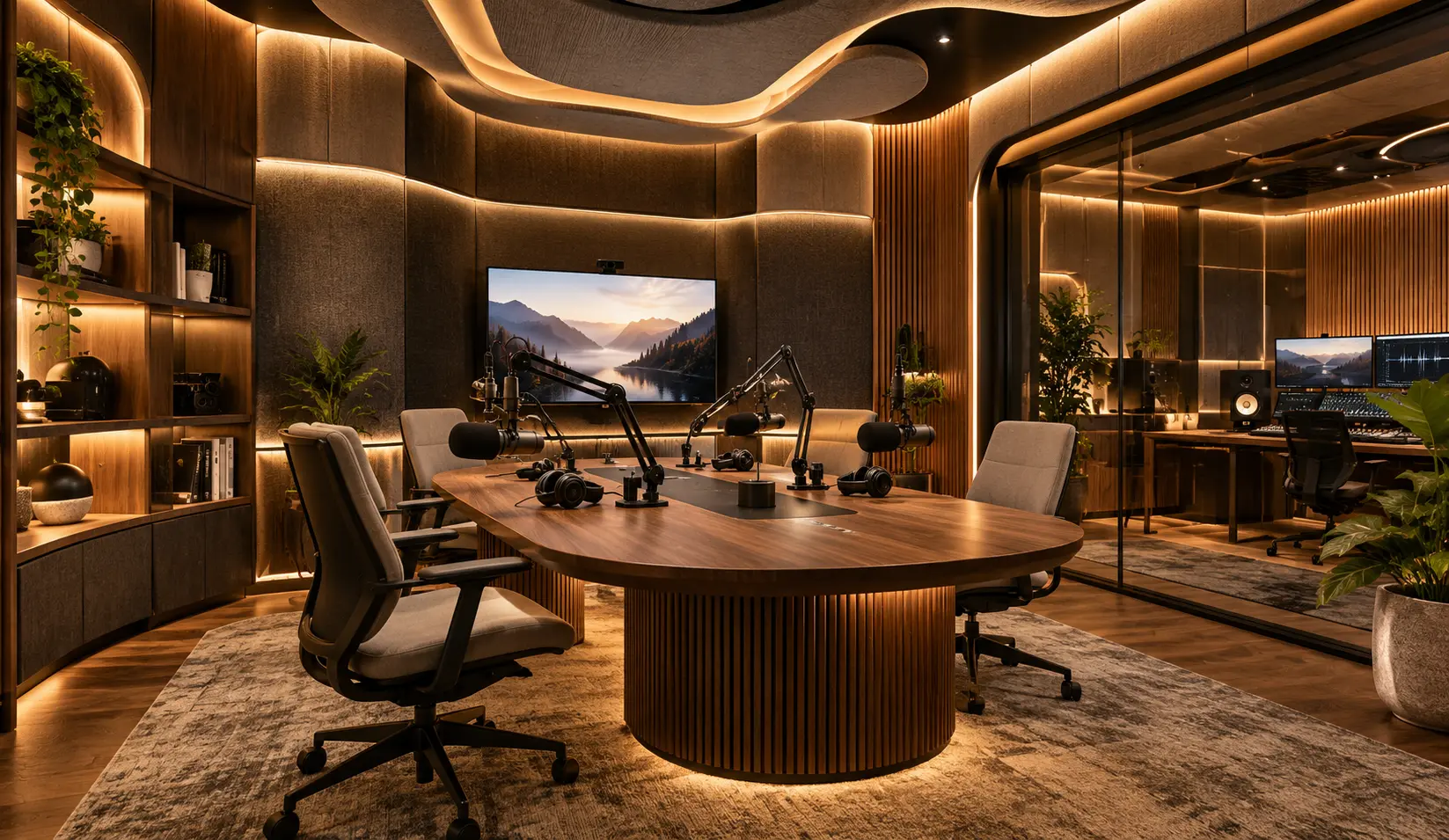 Contemporary Acoustic Studio Interior Design Bangladesh