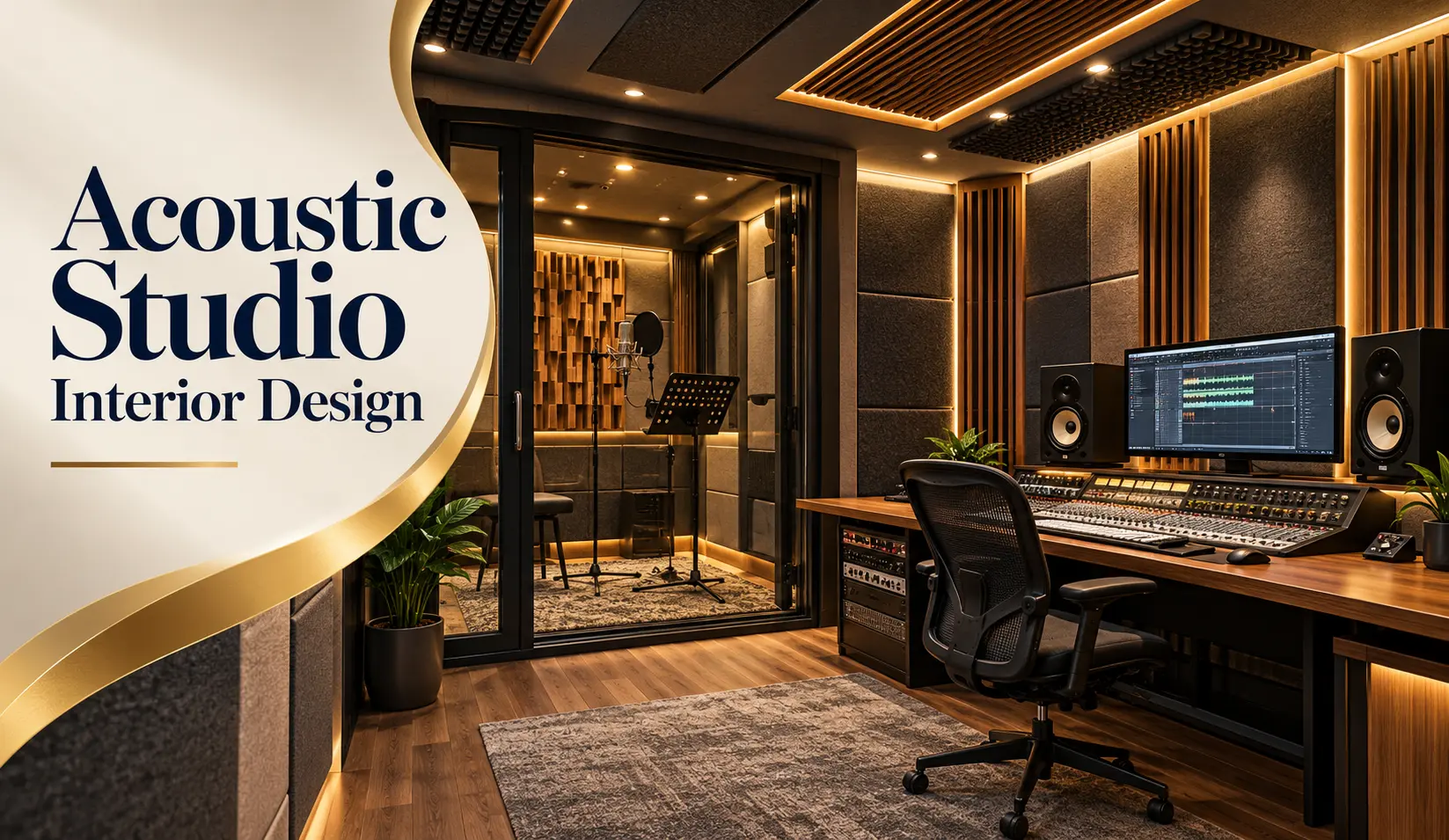 Acoustic Studio Interior Design Dhaka Bangladesh