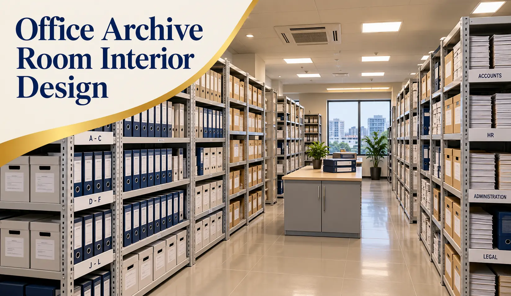 Office Archive Room Interior Design Dhaka Bangladesh