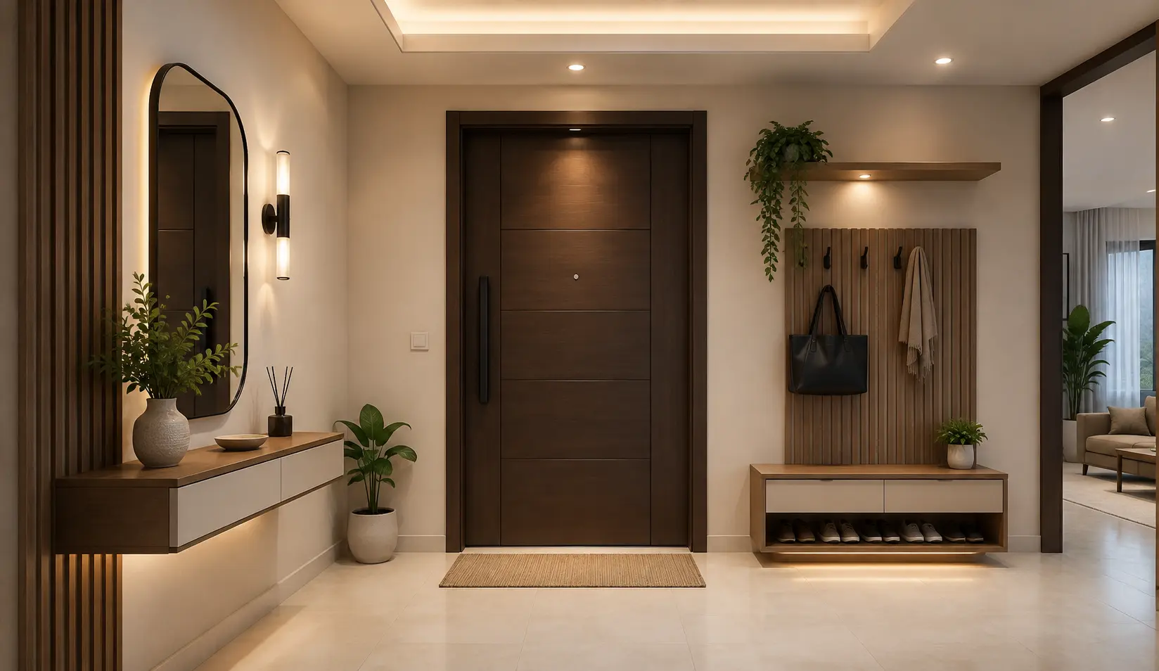 Foyer Entrance Interior Design Dhaka Bangladesh