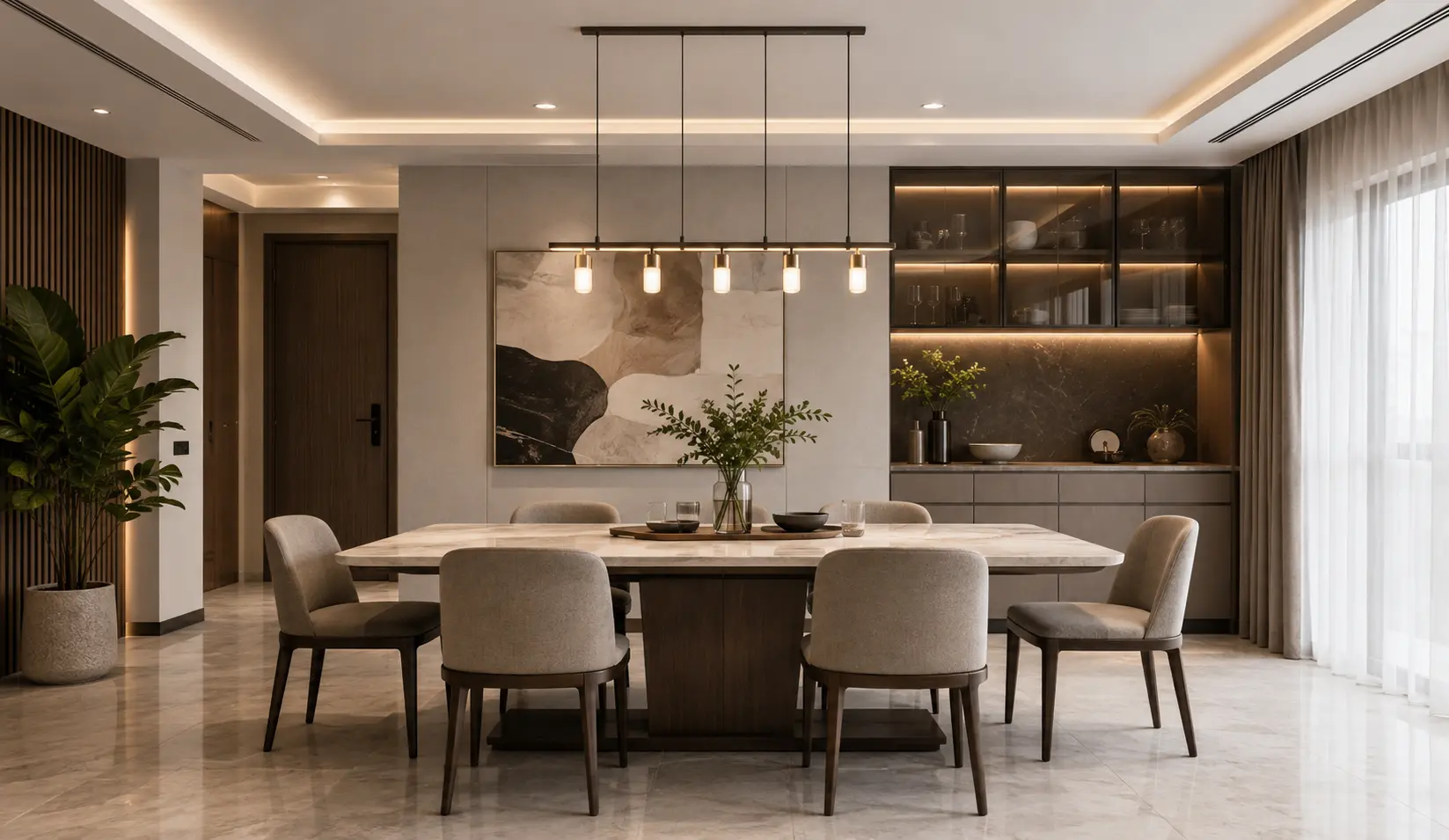 Dining Room Interior Design Dhaka Bangladesh