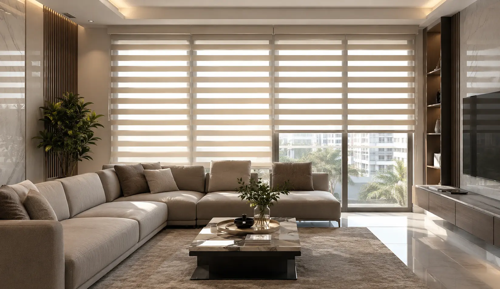 Living Room Combi Blind Dhaka Bangladesh