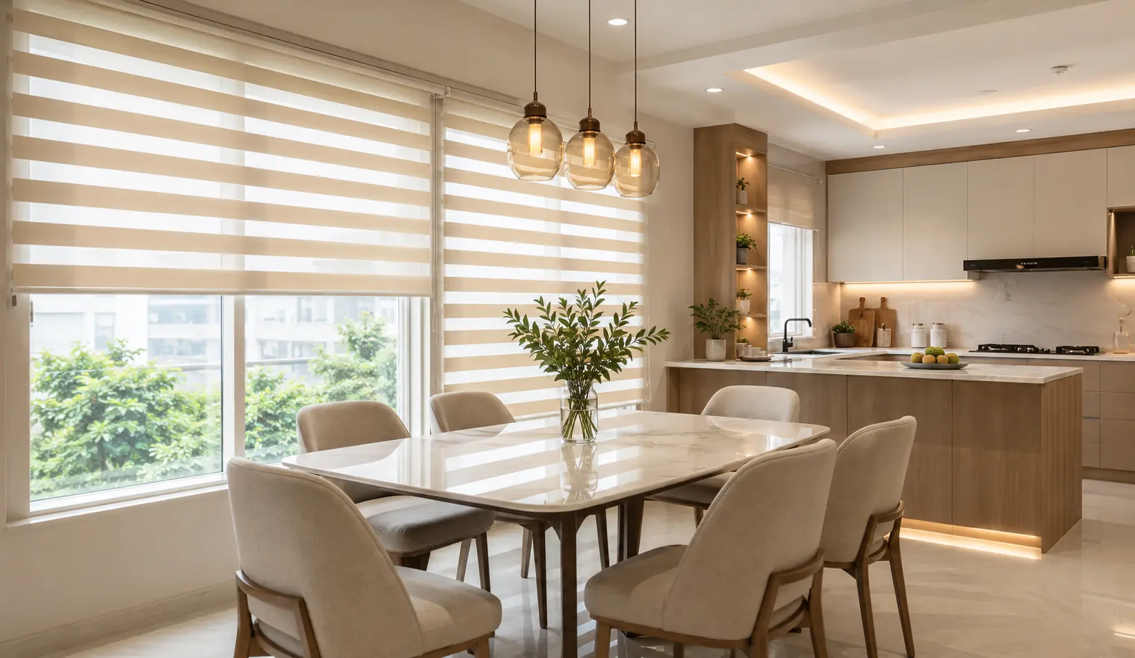 Dining Kitchen Combi Blind Bangladesh