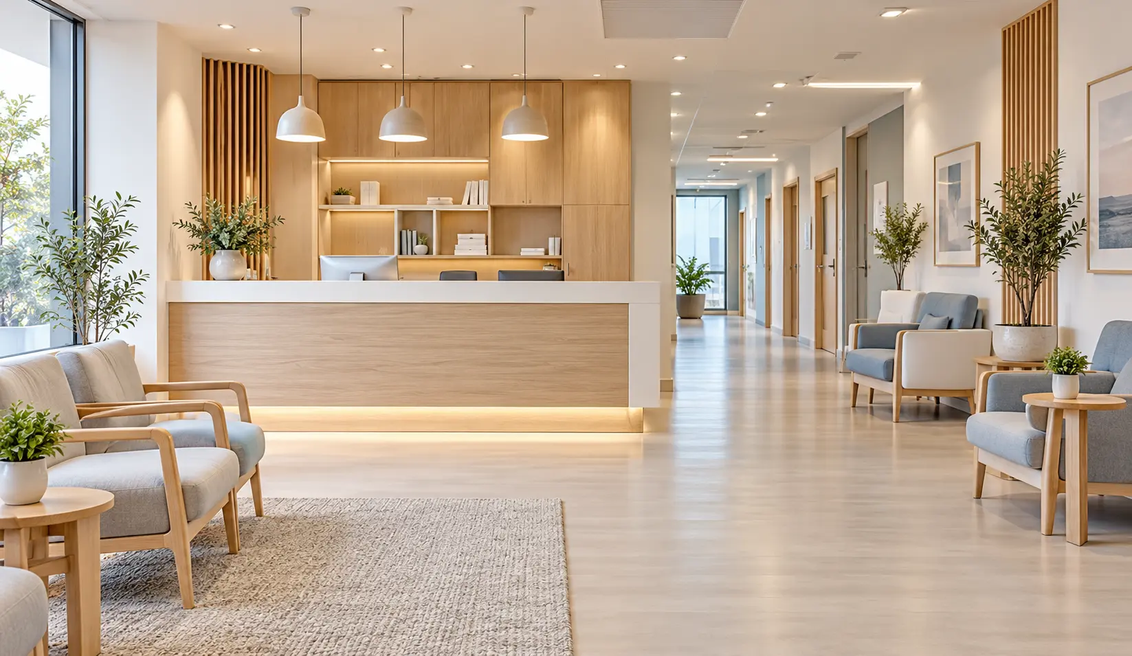 Scandinavian Diagnostic Centre Interior Design Bangladesh