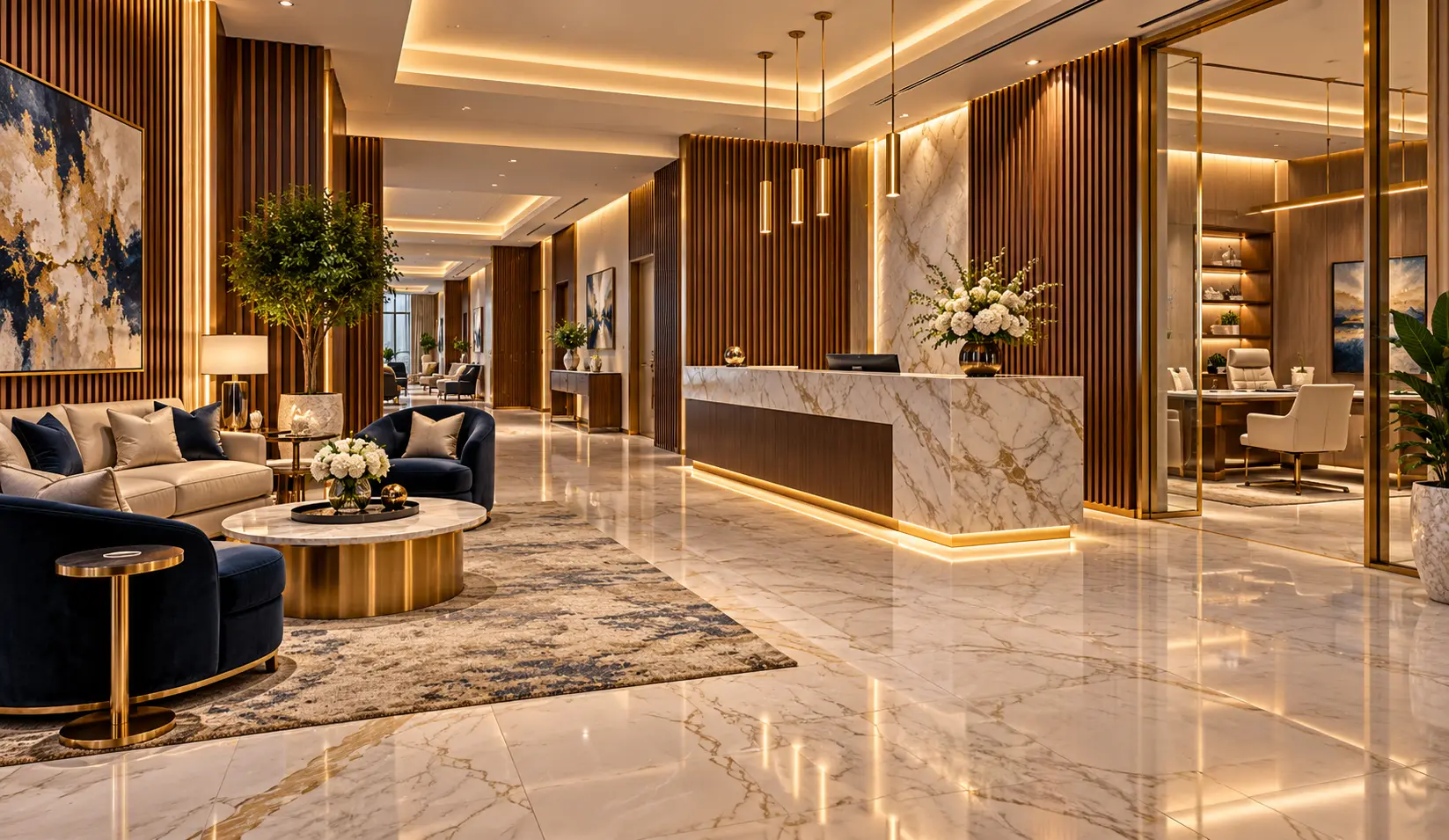 Luxury Modern Diagnostic Centre Interior Design Bangladesh