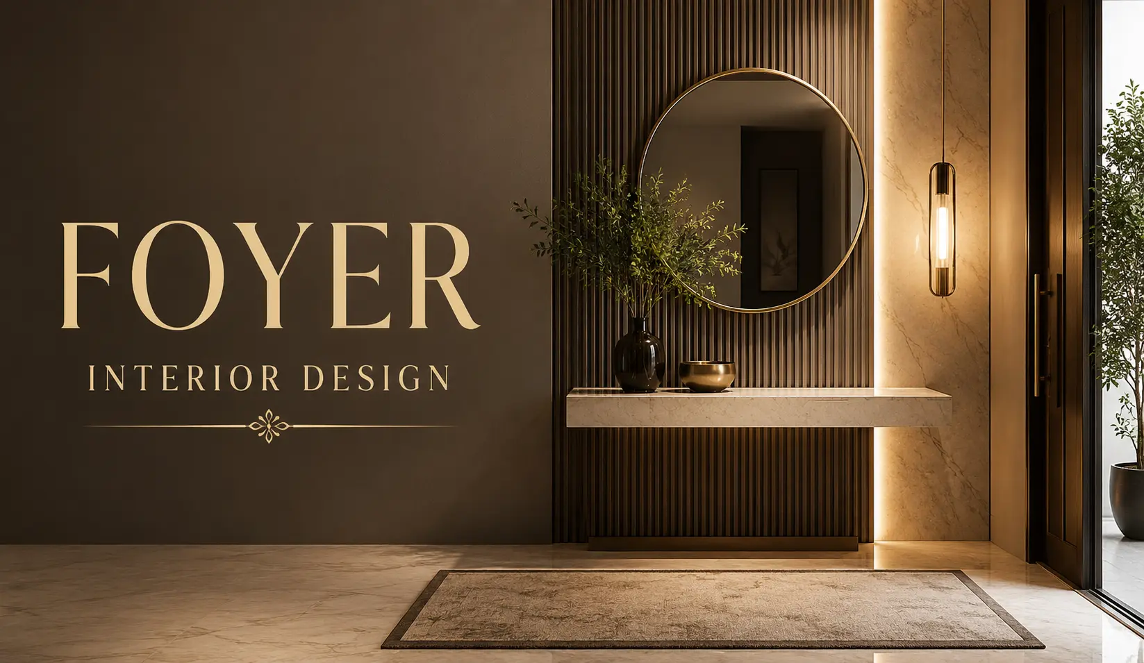 Foyer Interior Design in Bangladesh