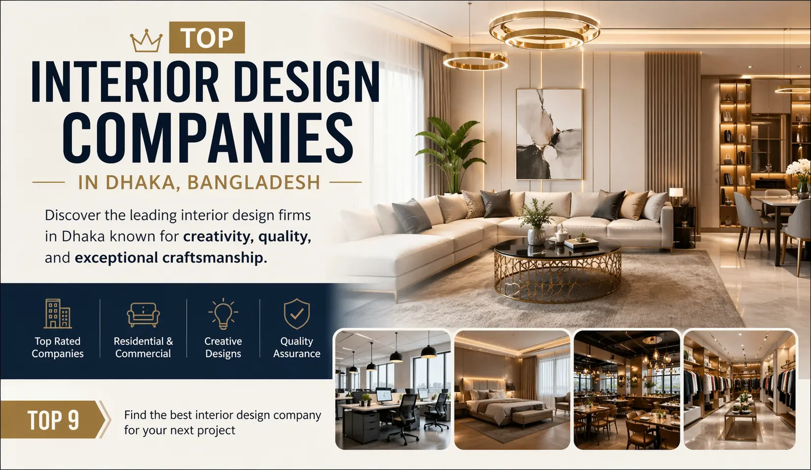 Top Interior Design Companies in Dhaka, Bangladesh