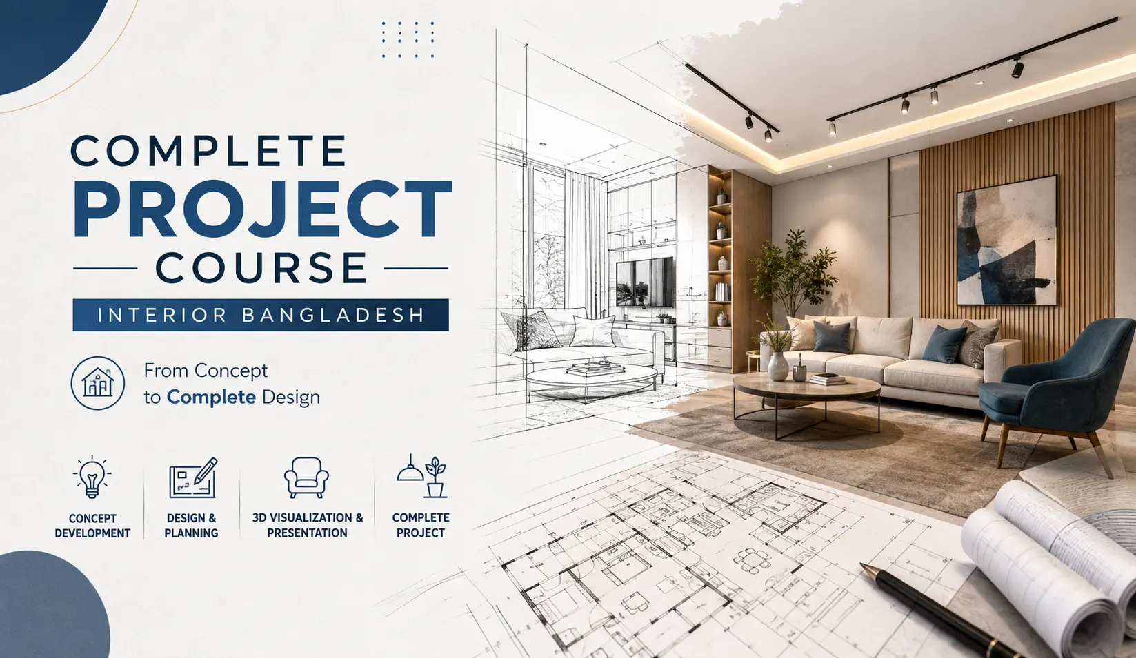 Complete Interior Design Project Bangladesh