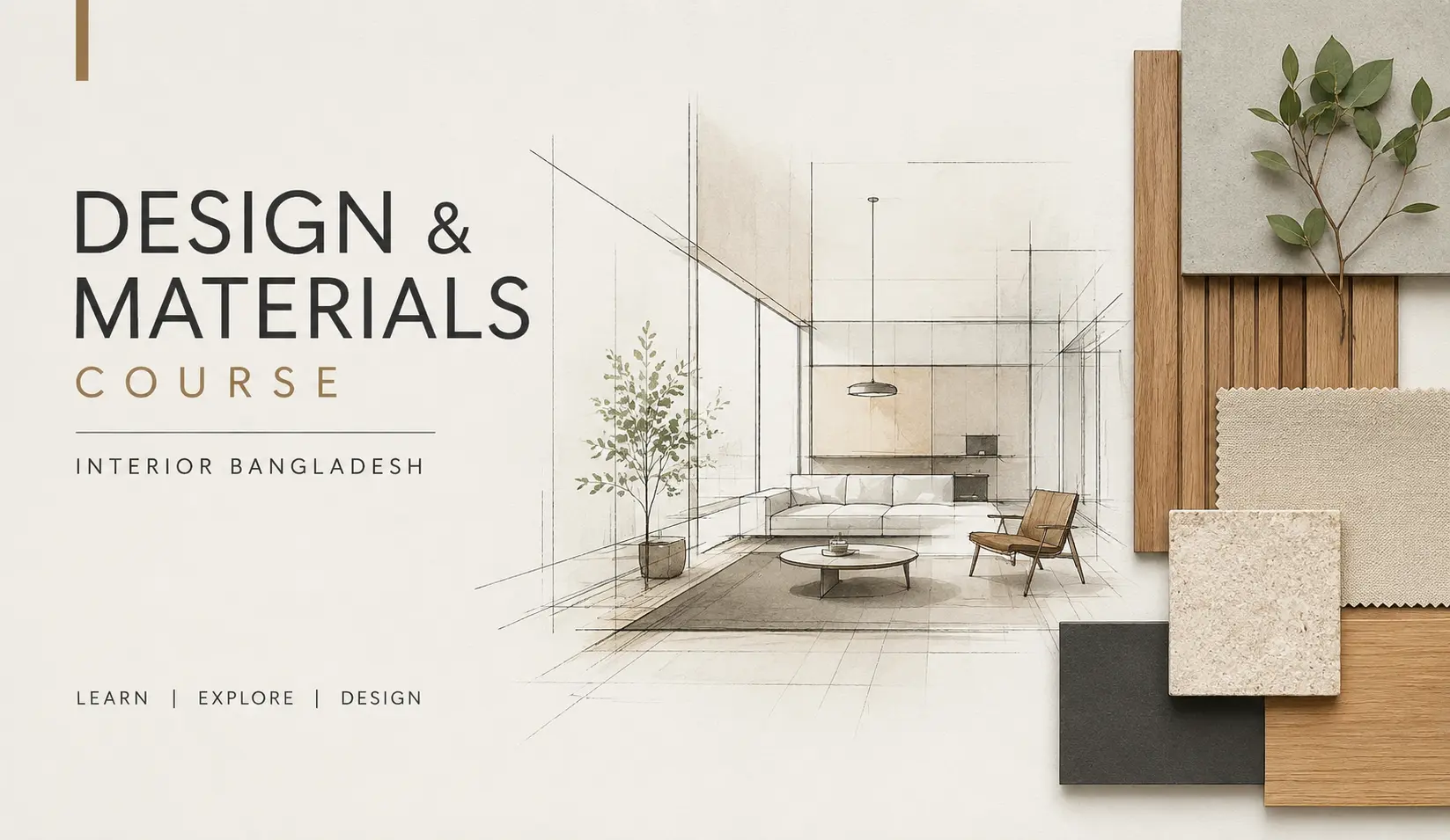 Design and Materials Course Interior Design Bangladesh