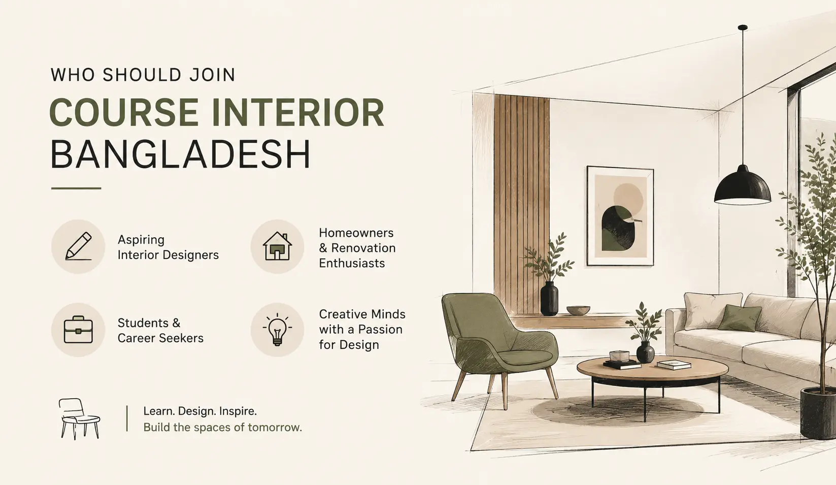Who Should Join Interior Design Course Bangladesh