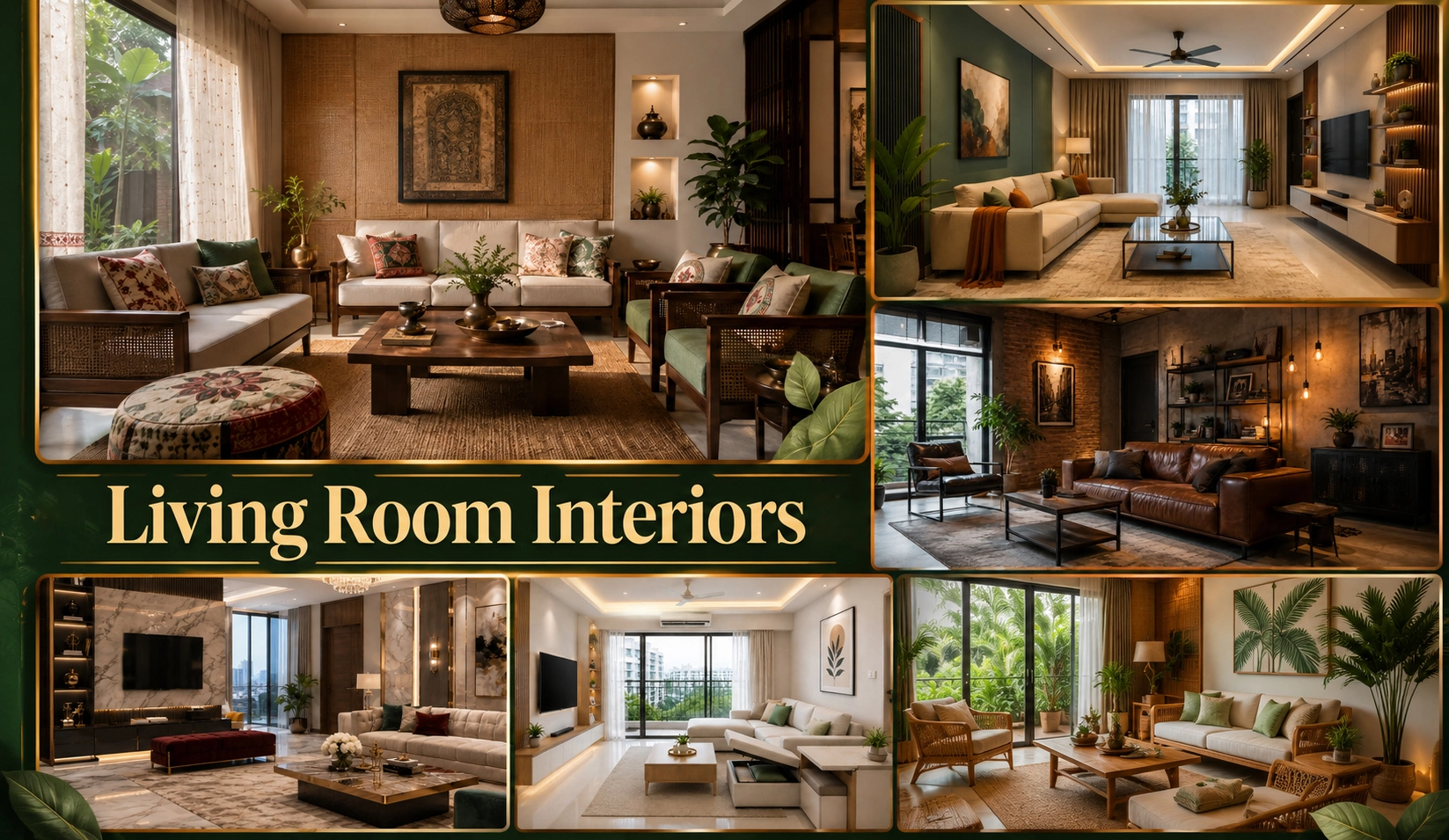 Living Room Interior Design in Bangladesh