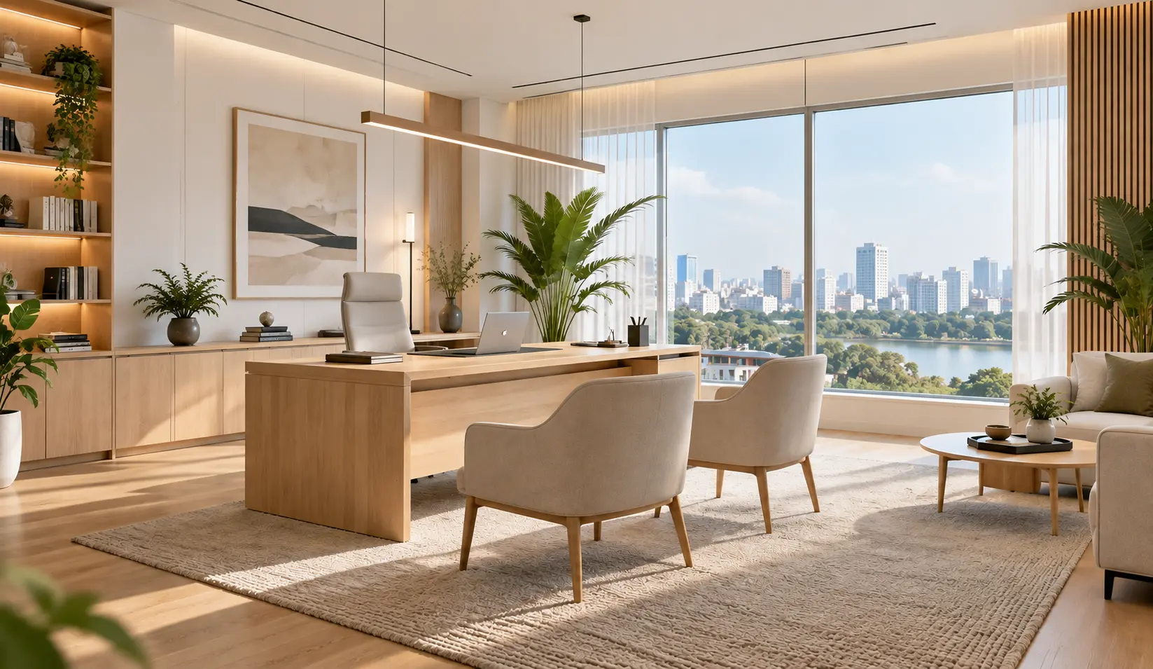 Scandinavian Presidential Room Interior Design Bangladesh