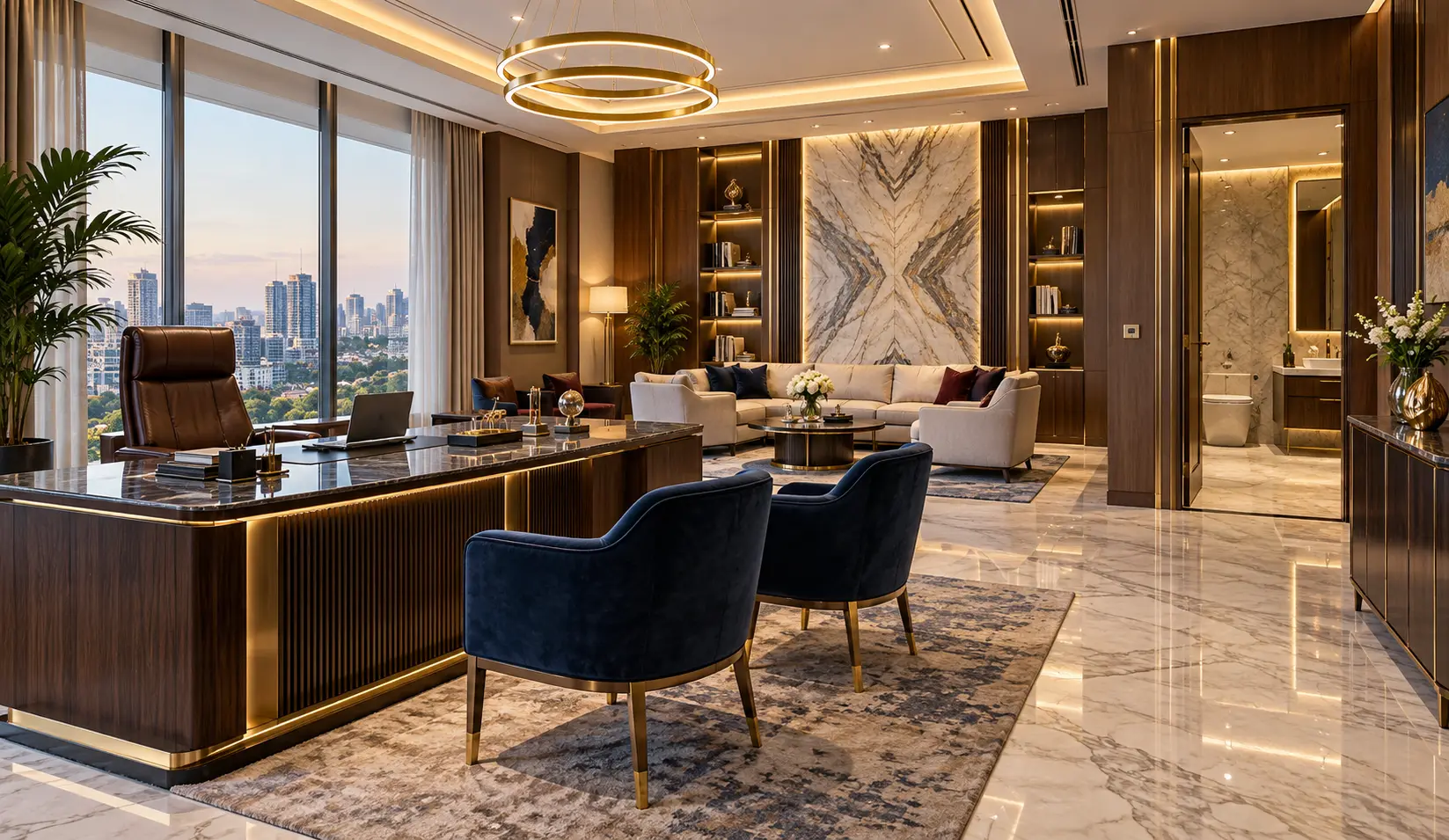 Luxury Modern Presidential Room Interior Design Bangladesh