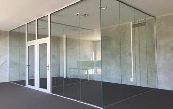 Glass Design Of Interior Concept