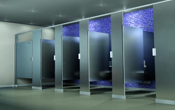 Bathroom partitions of Interior Concept