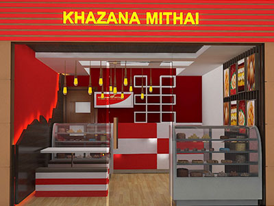 Khazana Mithi Shop Interior
