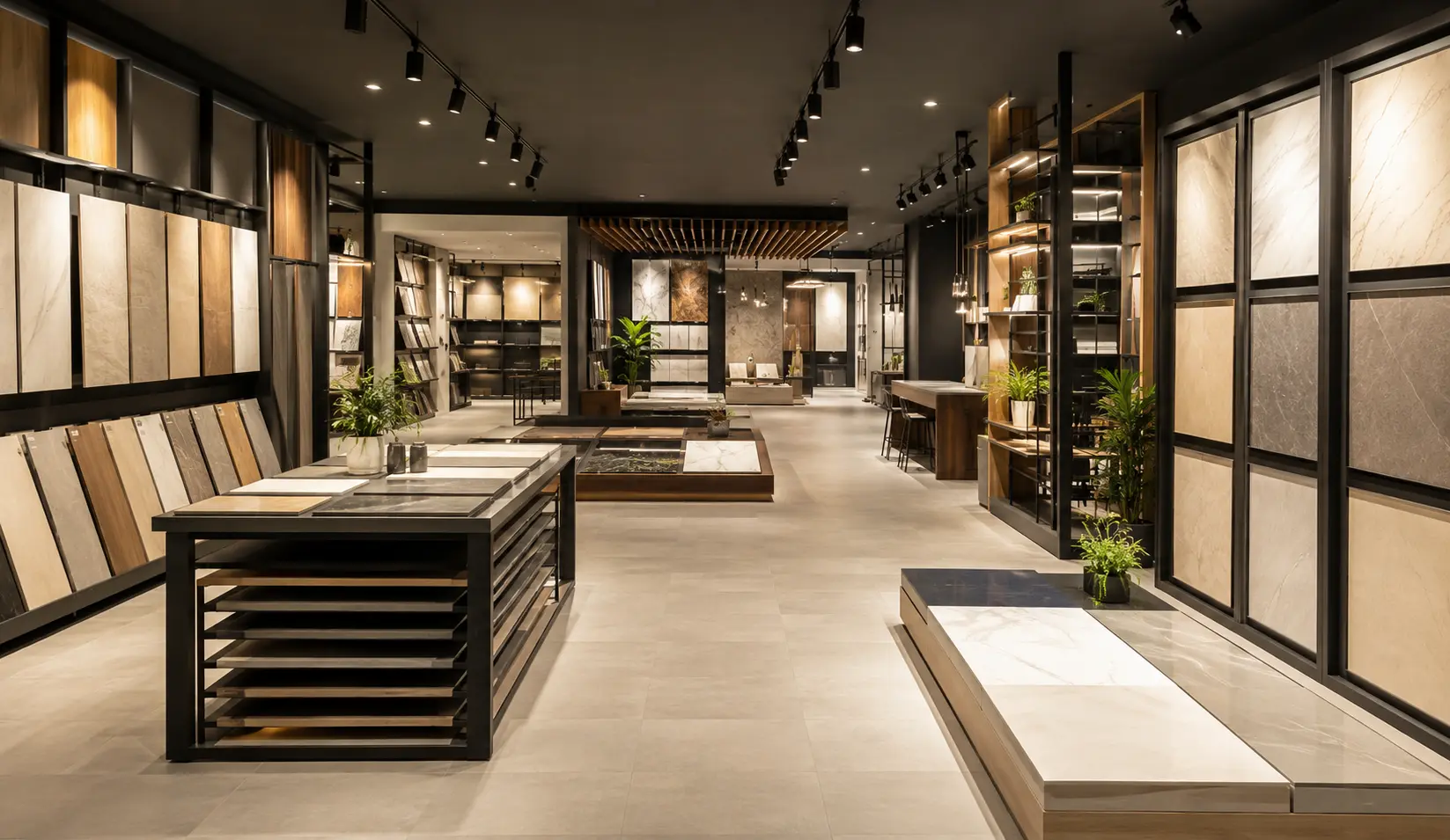 Showroom Product Display Area Interior Design Bangladesh