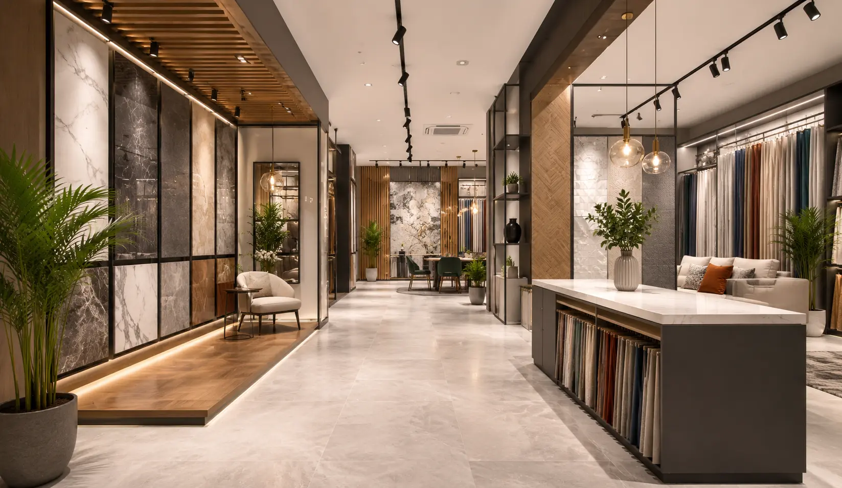 Showroom Circulation Interior Design Bangladesh