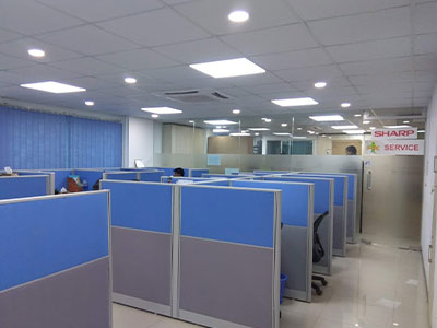 sharp Office Design by Interior Conceptsbd Dhaka